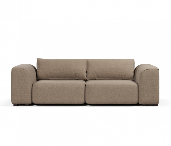 Диван прямой Сиэтл рогожка Саванна Мокка